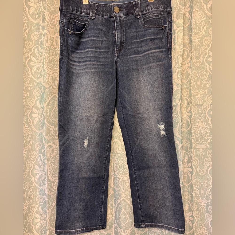 Wit & Wisdom Blue Straight Leg Jeans